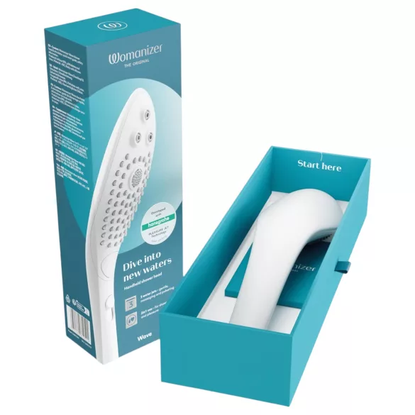 Womanizer Wave - massagebruserhoved (hvid)