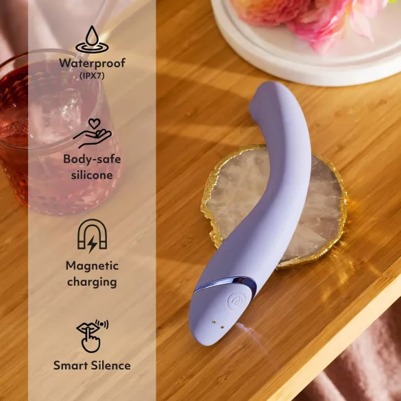 Womanizer OG - G-punktsvibrator med lufttryk - genopladelig - lilla