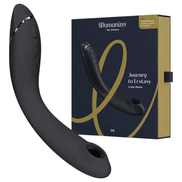 Womanizer OG - lufttryksvibrator og vibrator - genopladelig - sort
