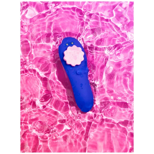 ROMP Party - trussevibrator med fjernbetjening - lilla
