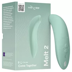   We-Vibe Melt 2 - App-styret luftbølge-klitorisvibrator (turkis)