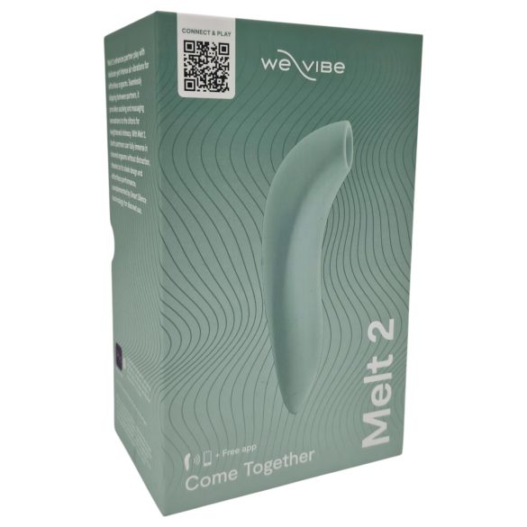 We-Vibe Melt 2 - Smart luftbølge-klitorisvibrator (turkis)