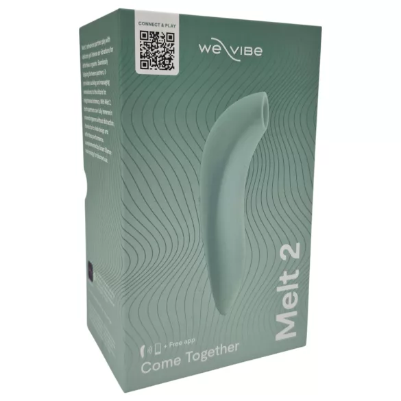 We-Vibe Melt 2 - klitorisvibrator med lufttryk - turkis
