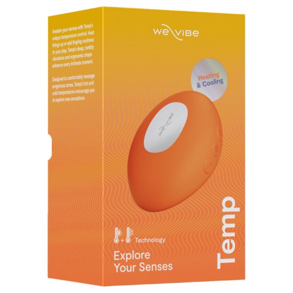 We-Vibe Temp - køle-varme klitoral vibrator (orange)