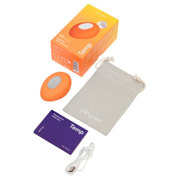 We-Vibe Temp - køle-varme klitoral vibrator (orange)