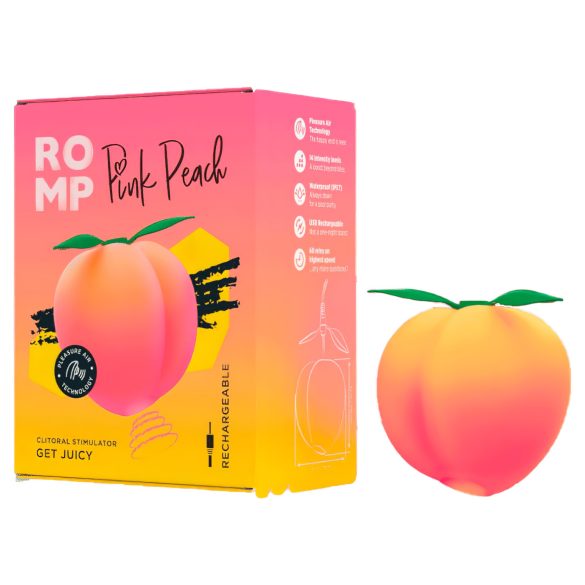 Romp Pink Peach - klitorisvibrator med lufttryk - pink