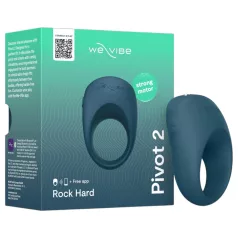   We-Vibe Pivot 2 - App-styret vibrerende penisring til mænd (blå)