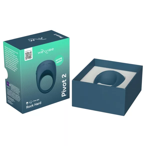 We-Vibe - penisring med vibrator - app-styret - silicone blå