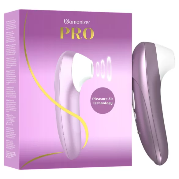 Womanizer Pro - luftbølge-klitorisstimulator (lilla)