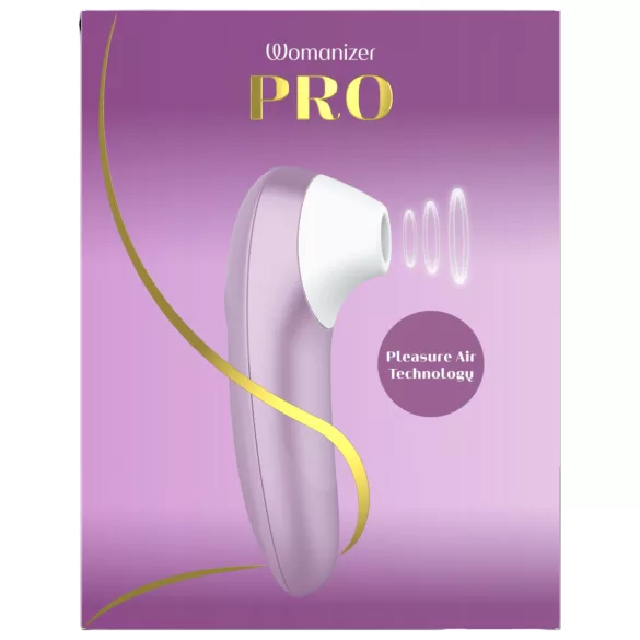 Womanizer Pro - luftbølge-klitorisstimulator (lilla)