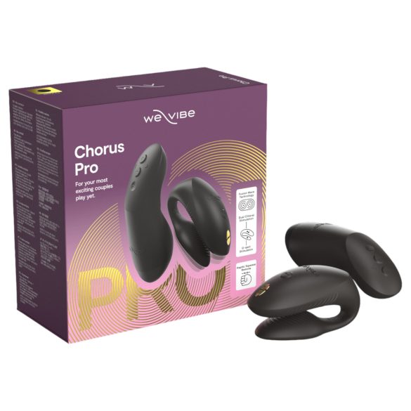 We-Vibe Chorus Pro - smart, fjernbetjent parvibrator (sort)