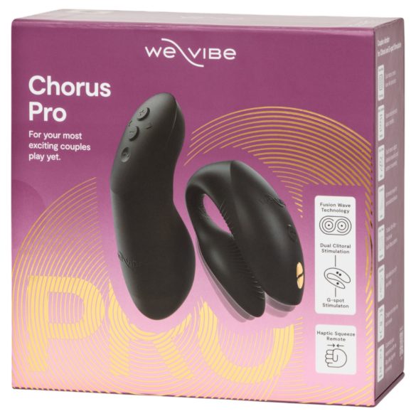 We-Vibe Chorus Pro - smart, fjernbetjent parvibrator (sort)