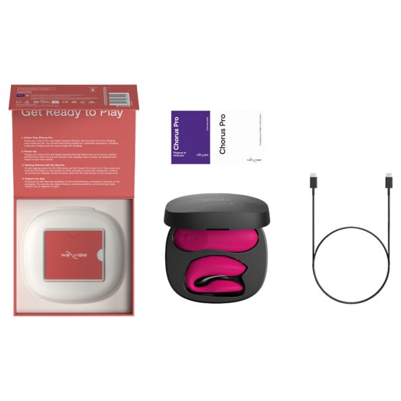 We-Vibe Chorus Pro - parvibrator med fjernbetjening - pink