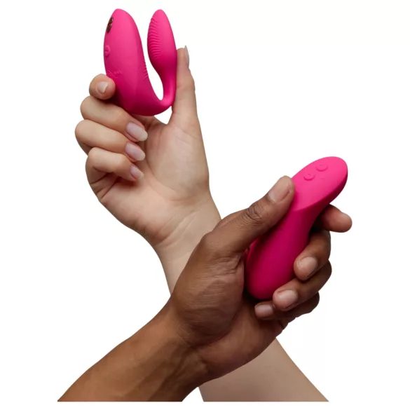 We-Vibe Chorus Pro - App- og fjernbetjent parvibrator (pink)