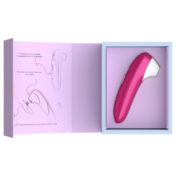 Womanizer Pro - klitorisstimulator med lufttryk - pink