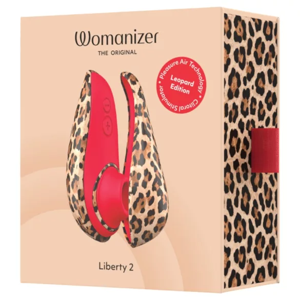 Womanizer Liberty 2 - luftbølge-klitorisstimulator (leopard)