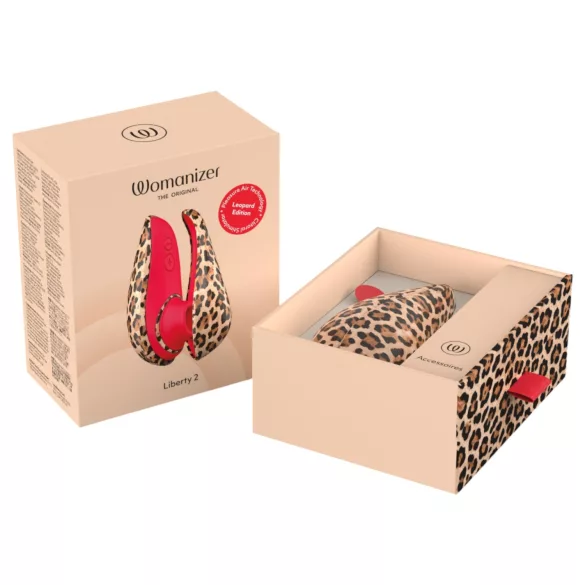 Womanizer Liberty 2 - luftbølge-klitorisstimulator (leopard)