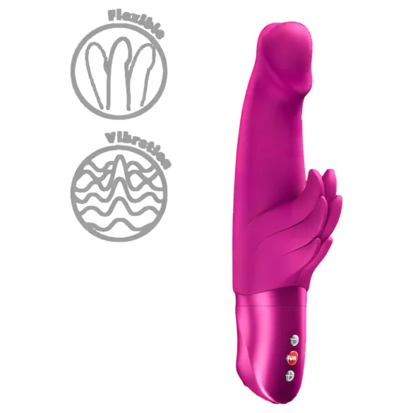 Fun Factory Wicked Angel - klitorisstimulator med arm (lyserød)