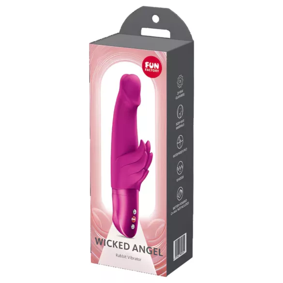 Fun Factory Wicked Angel - klitorisstimulator med arm (lyserød)