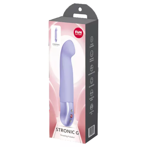Fun Factory Stronic G - stødende G-punktsvibrator (lilla)