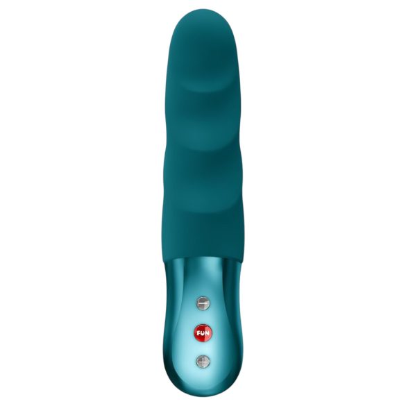 Fun Factory Stronic Petite - ribbet vibrator (grøn)