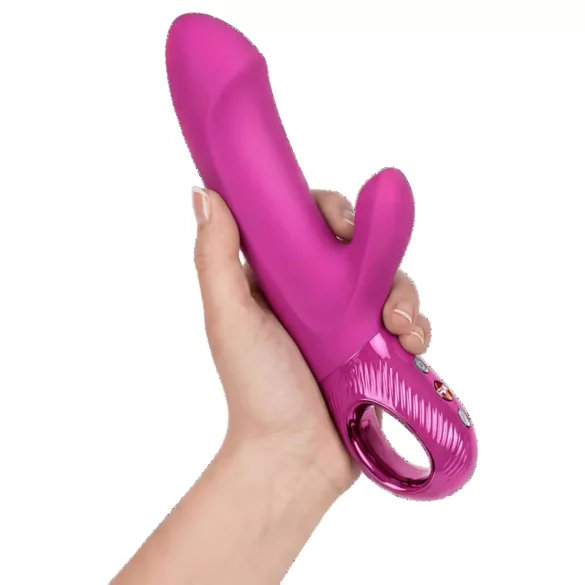 Fun Factory Bi Stronic Embrace - stødpulsator med klitorisarm (pink)