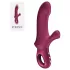 Fun Factory Bi Stronic Curve - stødpulsator med klitorisstimulator (rød)