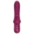 Fun Factory Bi Stronic Curve - stødpulsator med klitorisstimulator (rød)