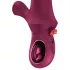 Fun Factory Bi Stronic Curve - stødpulsator med klitorisstimulator (rød)