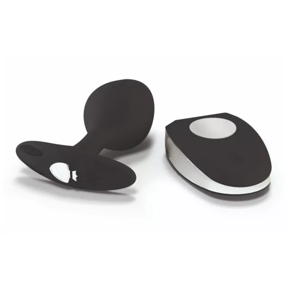 mystim Rocking Vibe - elektro analdildo (sort)