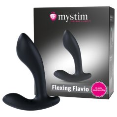 Mystim - elektro prostata vibrator - fleksibel - sort