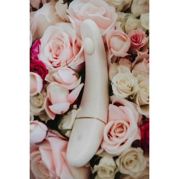 OhMyG - genopladelig, pulserende G-punkt vibrator (hvid)