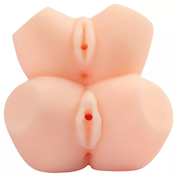 TAMASHII Mor og datter - hentai dobbelt kunstig vagina-masturbator (naturlig)