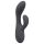 le Wand Soft Rabbit - rabbit vibrator - 2 motorer - sort