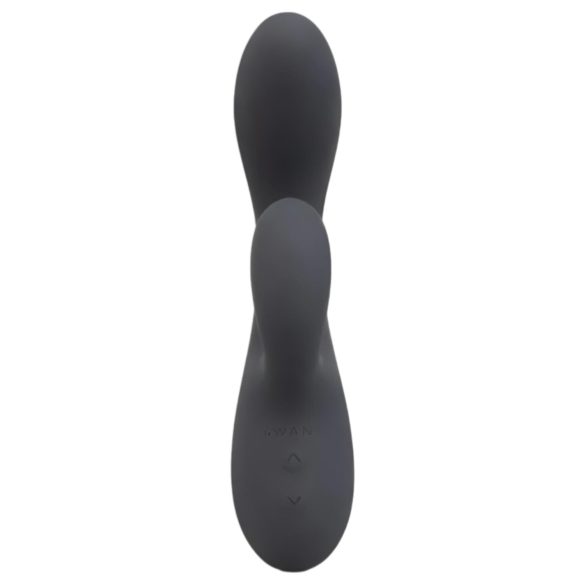 le Wand Soft Rabbit - rabbit vibrator - 2 motorer - sort