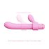 Magic Stick - vibrator med udskiftelige hoveder (pink)