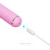 Magic Stick - vibrator med udskiftelige hoveder (pink)