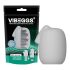 VIBEGGS Ribs Delight - vibrerende æg onaniprodukt (hvid)