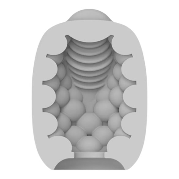 VIBEGGS - vibrerende æg-masturbator - hvid