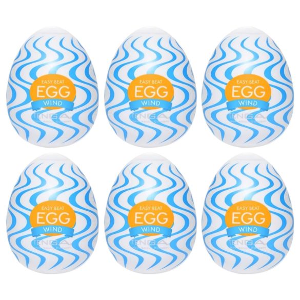 TENGA Egg Wind - æg onaniprodukt til mænd - 6 stk