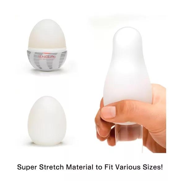 TENGA - æg onaniprodukt - tornado struktur - 6 stk