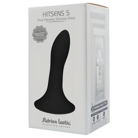 Adrien Lastic Hitsens 5 - Termoreaktivt analdildo (sort)
