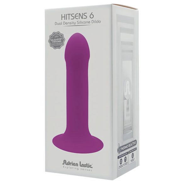 Adrien Lastic - dildo - varmefølsom - silikone/lilla