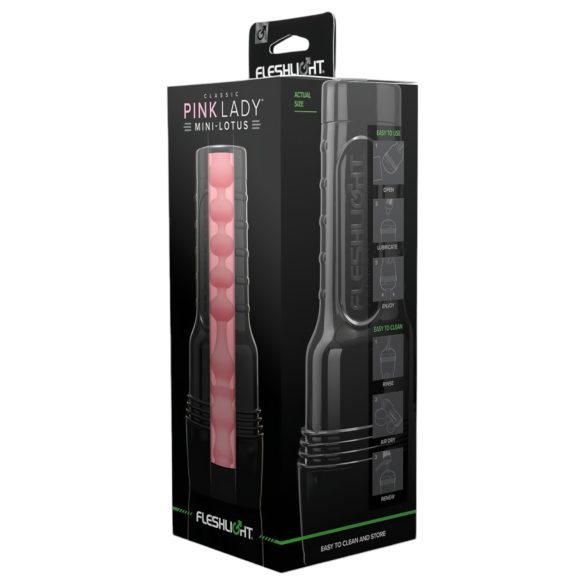 Fleshlight - masturbator - realistisk vagina - pink mini-lotus natur
