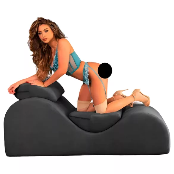 Liberator - tantra stol - justerbar loungestol - sort