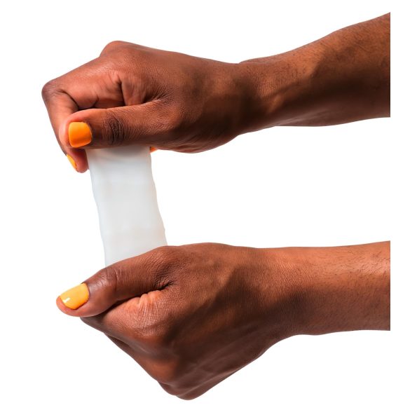 ROMP Mosh - fleksibel rejsesleeve masturbator - gennemsigtig