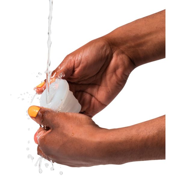 ROMP Mosh - fleksibel rejsesleeve masturbator - gennemsigtig