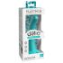 Dillio Curious Five - Turkis silikondildo (15cm)
