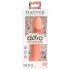 Dillio Big Hero - sugekop silikondildo (17cm) - orange