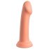 Dillio Big Hero - sugekop silikondildo (17cm) - orange